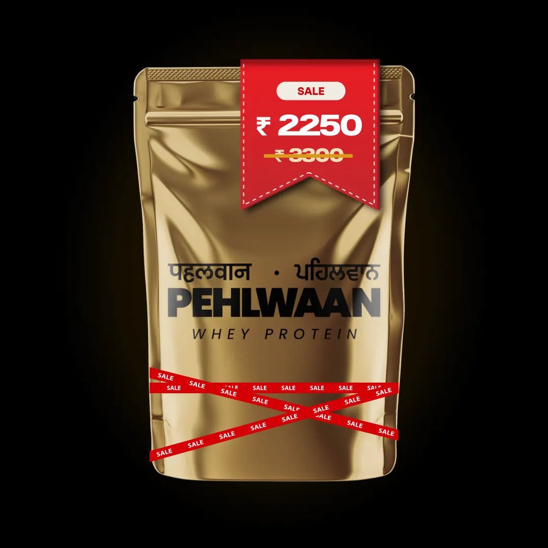 PEHLWAAN WHEY PROTEIN | Available in 1kg, 2kg, 3kg & 4kg - Pehlwaan Nutrition