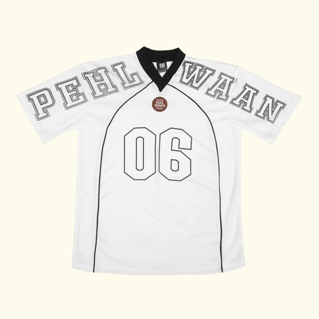 PEHLWAANON KI JERSEY | AWAY | WHITE - Pehlwaan Nutrition